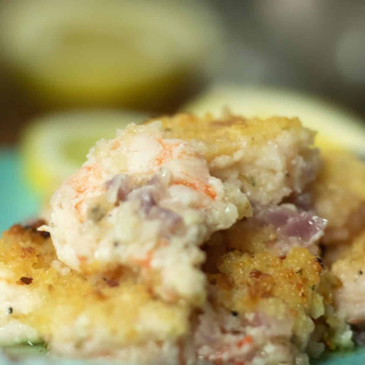 crunchy oven baked shrimp feature