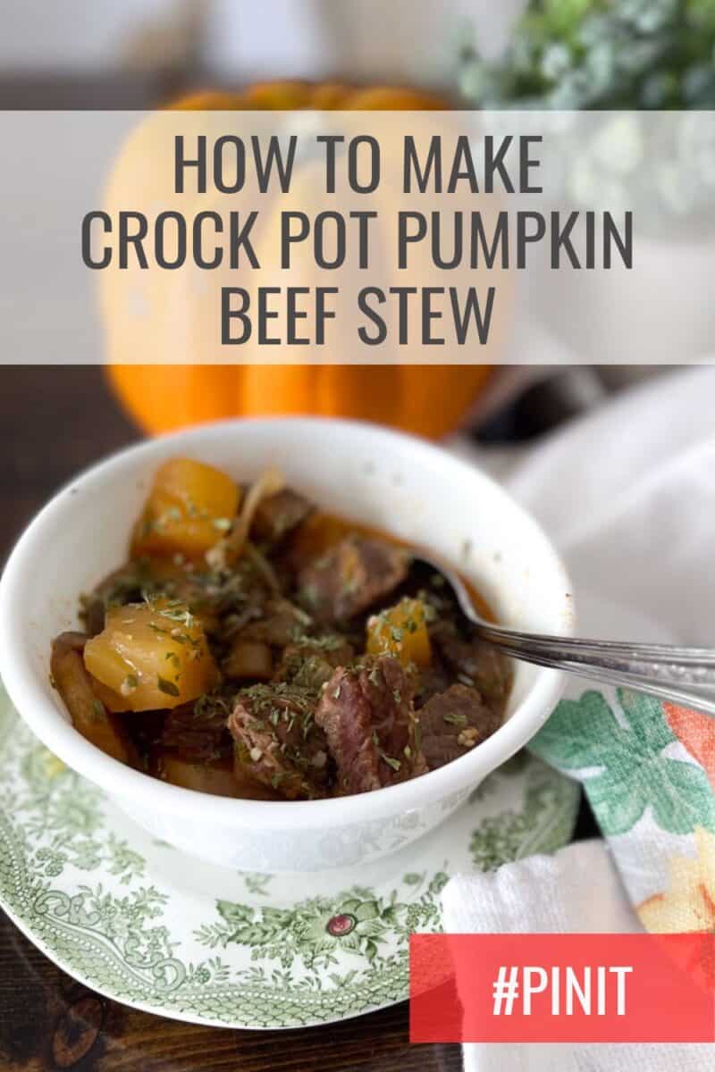 Pumpkin Beef Stew pin.