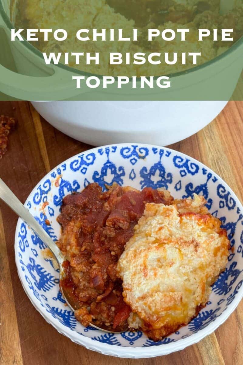keto chili pot pie pin