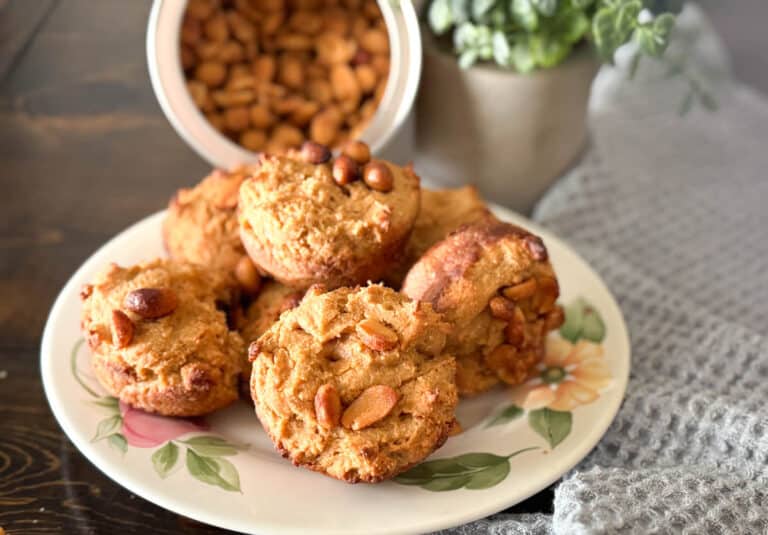 Sweet Peanut Butter Cornbread Muffins Recipe The Buttered Home