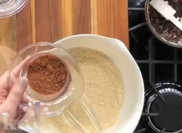 Low Carb Chocolate Cream Cheese Pound Cake with Almond Flour - The