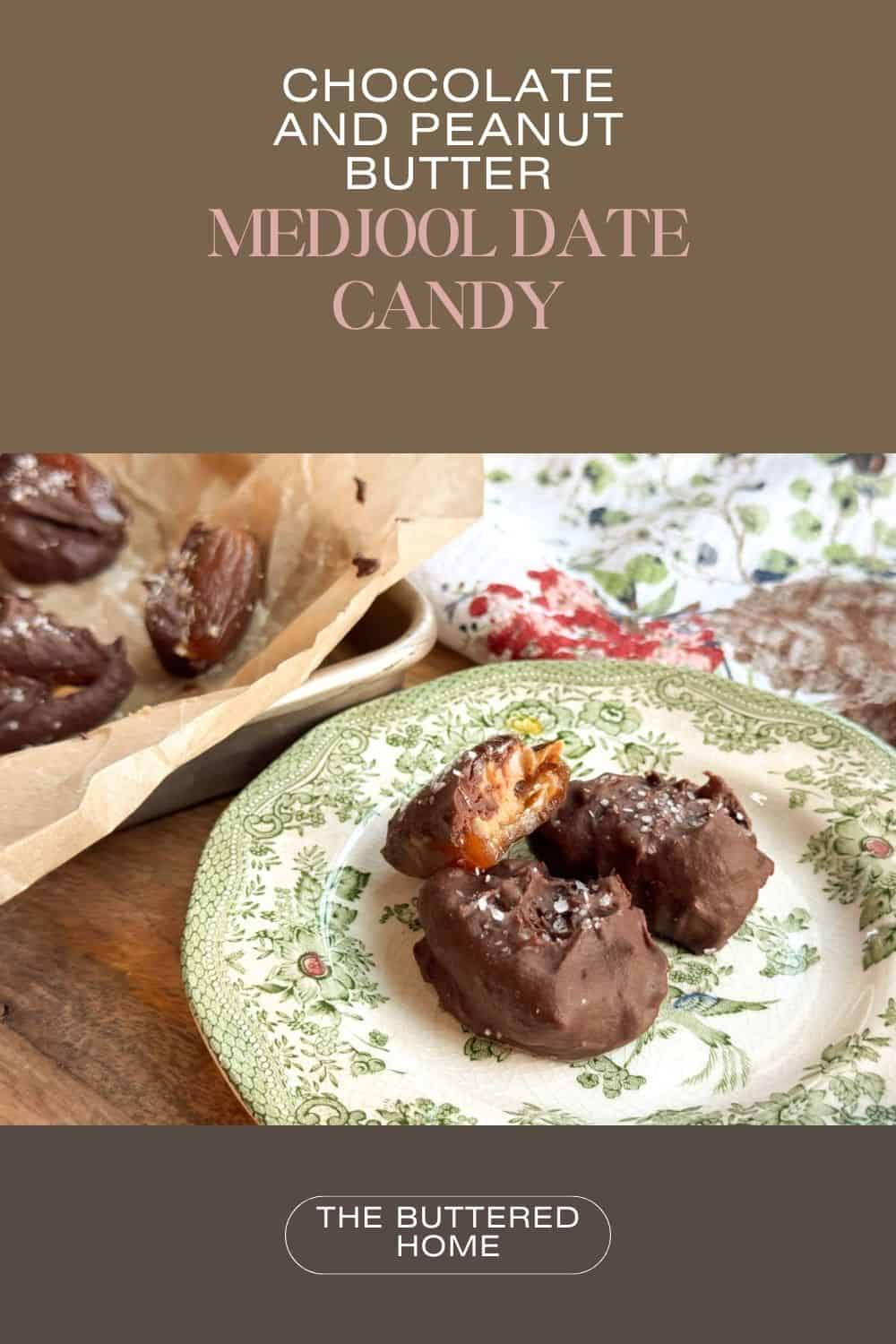 Easy Medjool Date Candy Bars - The Buttered Home